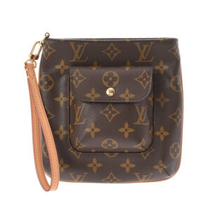 Louis Vuitton Monogram Partition Brown Canvas Pouch